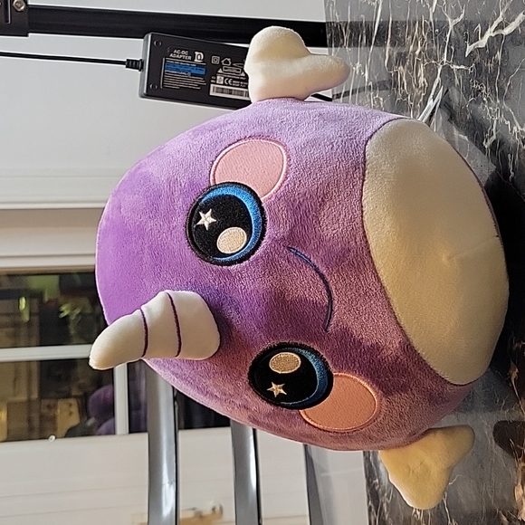 Squeezamals scented plush - Nellie the Narwhal [Toys, Ages 4+] Squish animal cut - Picture 1 of 6